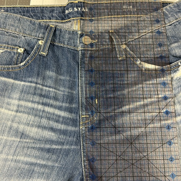 NWOT Big Star Billie Distressed Boyfriend Jeans - Picture 4 of 7
